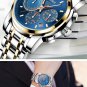 New Style Men Fashion Watch Waterproof Quartz Watch Business Wristwatch Nightlight Watch