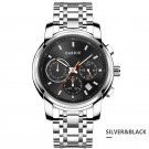 New Style Men Fashion Watch  Waterproof Quartz Watch Business Wristwatch Nightlight Watch