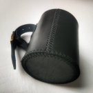 Natural leather handmade bottle/can holder