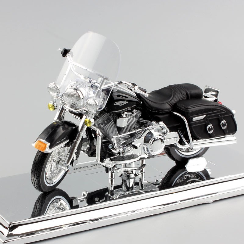 Harley 2001 FLHRCI FLHRC Road King Classic Touring 1:18 Die Cast Metal Motorcycle Model