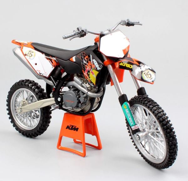 Automaxx KTM 450 SX SX-F 2009 1:12 Die Cast Metal Motorcycle Model Miniature KTM