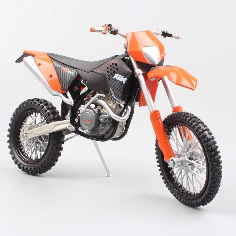 Automaxx KTM 450 EXC 09 1:12 Die Cast Metal Motorcycle Model Miniature KTM Automaxx KTM 450 EXC 09