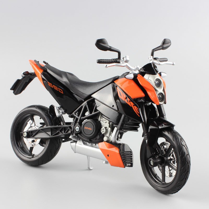 KTM 690 Duke Maisto 1:12 Die Cast Metal Motorcycle Model Miniature KTM Automaxx KTM 450 EXC 09