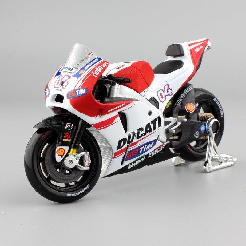 Andrea Dovizioso Iannone No.04 1:18 Die Cast Metal Motorcycle Model Miniature Maisto