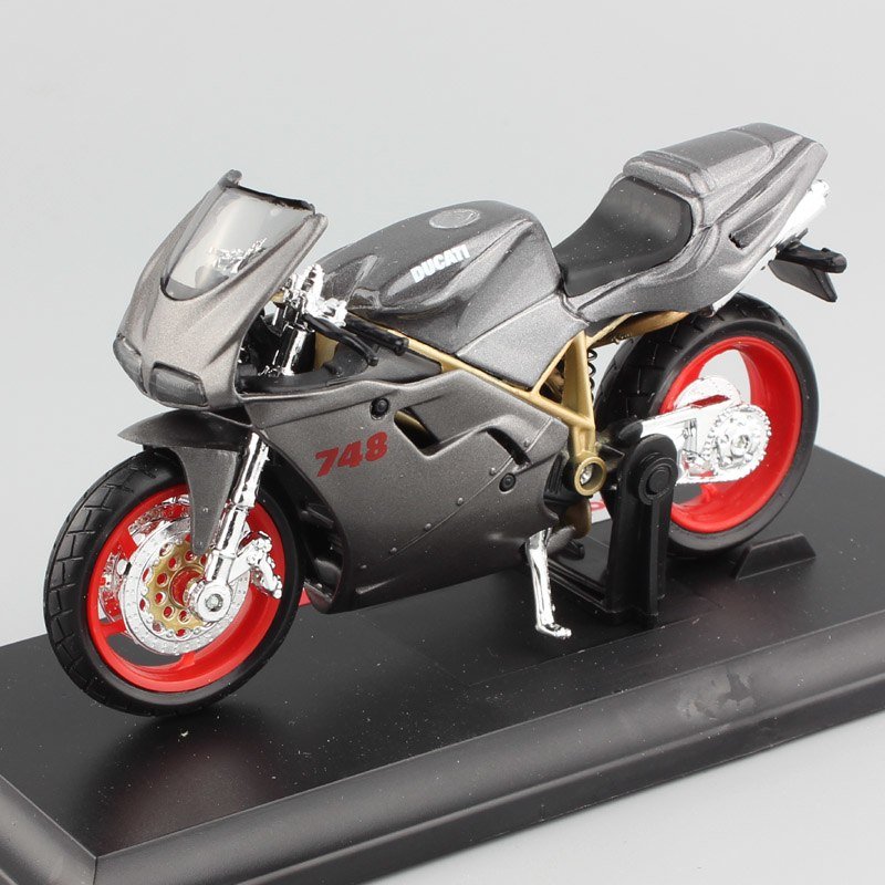 Ducati 748 Sport 1:18 Die Cast Metal Motorcycle Model Miniature Maisto