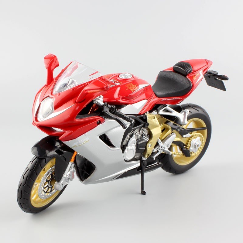 MV Agusta F3 Serie Oro 1:12 Die Cast Metal Motorcycle Model Miniature