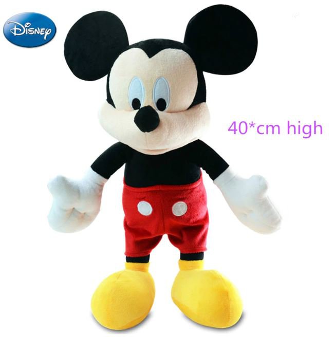 Mickey Mouse Disney Doll Cute 40cm Boy or Girl Gift Birthday Cute Doll Plush Toys