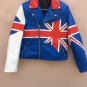 New Handmade Men's Union Jack Flag Leather Jacket for Men