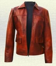 NEW  HANDMADE  Hunger Games Katniss Everdeen Handmade Leather Jacket Brown Black all New Sizes