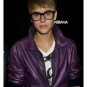 NEW HANDMADE  Justin bieber purple leather jacket, Mens purple leather jacket