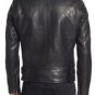 NEW HANDMADE MOTORCYCLE GENUINE LEATHER JACKET, NEW MEN BLACK BIKER LEATHER JACKETS