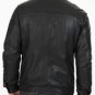 NEW HANDMADE MENS BIKER LEATHER JACKET, MEN FASHION BLACK LEATHER JACKET, MEN LEATHER JACKETS