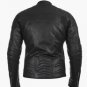 NEW HANDMADE Men's Biker leather jacket, Black Motorcycle leather jacket, Men jacket