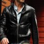 NEW HANDMADE Mens black leather jacket, Men biker leather jacket, Mens fashion leather jacket