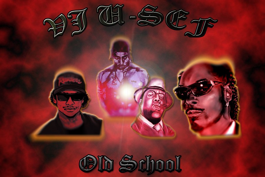  90's Old School Hip-Hop Music Videos DVDs * Vols.  1 - 6 * Snoop Dre Eazy Scarface Bone Thugs