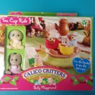 Calico Critters of Cloverleaf Corners #1469 TEA CUP RIDE Baby Playground NRFB!!!