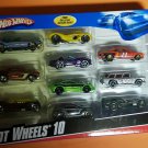 hot wheels   10 pack only color