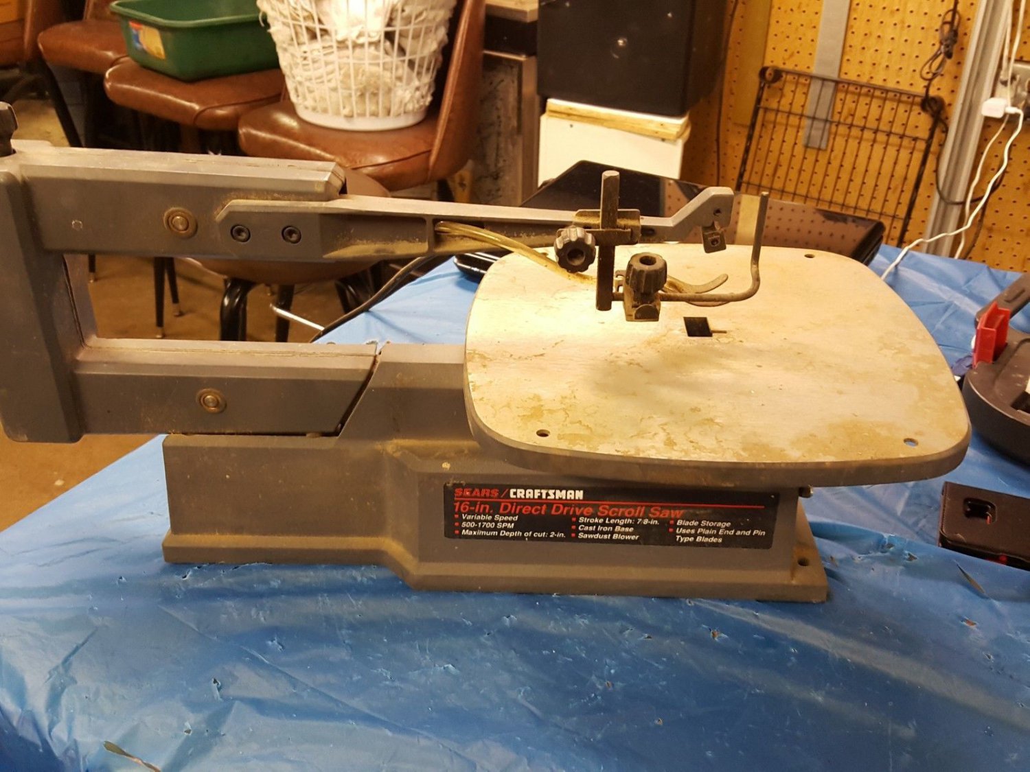 SEARS CRAFTSMAN 16 IN DIRECT DRIVE SCROLL SAW Scrollsaw