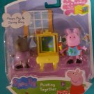 Peppa Pig Peppa & Danny Dog Painting Action Figure