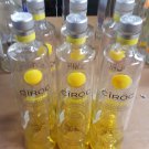 Lot of 6 Empty 1 Liter Ciroc pineapple Vodka Bottles,  With Caps