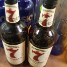  Liquor Bottle Empty Seagram's 7 seagrams  craft crafts liter arts brown glass
