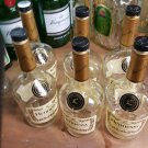 Lot of 6 - Hennessy Cognac - Empty Liquor Bottles 750 ml Arts & Crafts hennessey