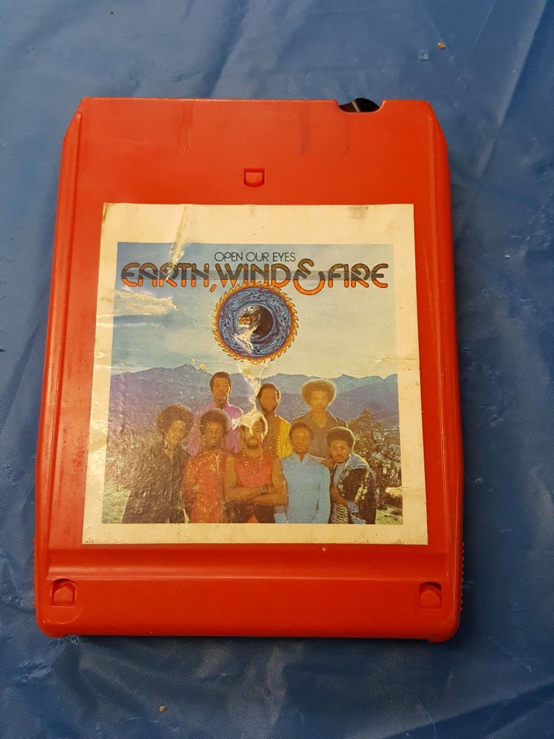 Earth, Wind & Fire Open Our Eyes 8 Track Tape 1974 CBS #CA32712