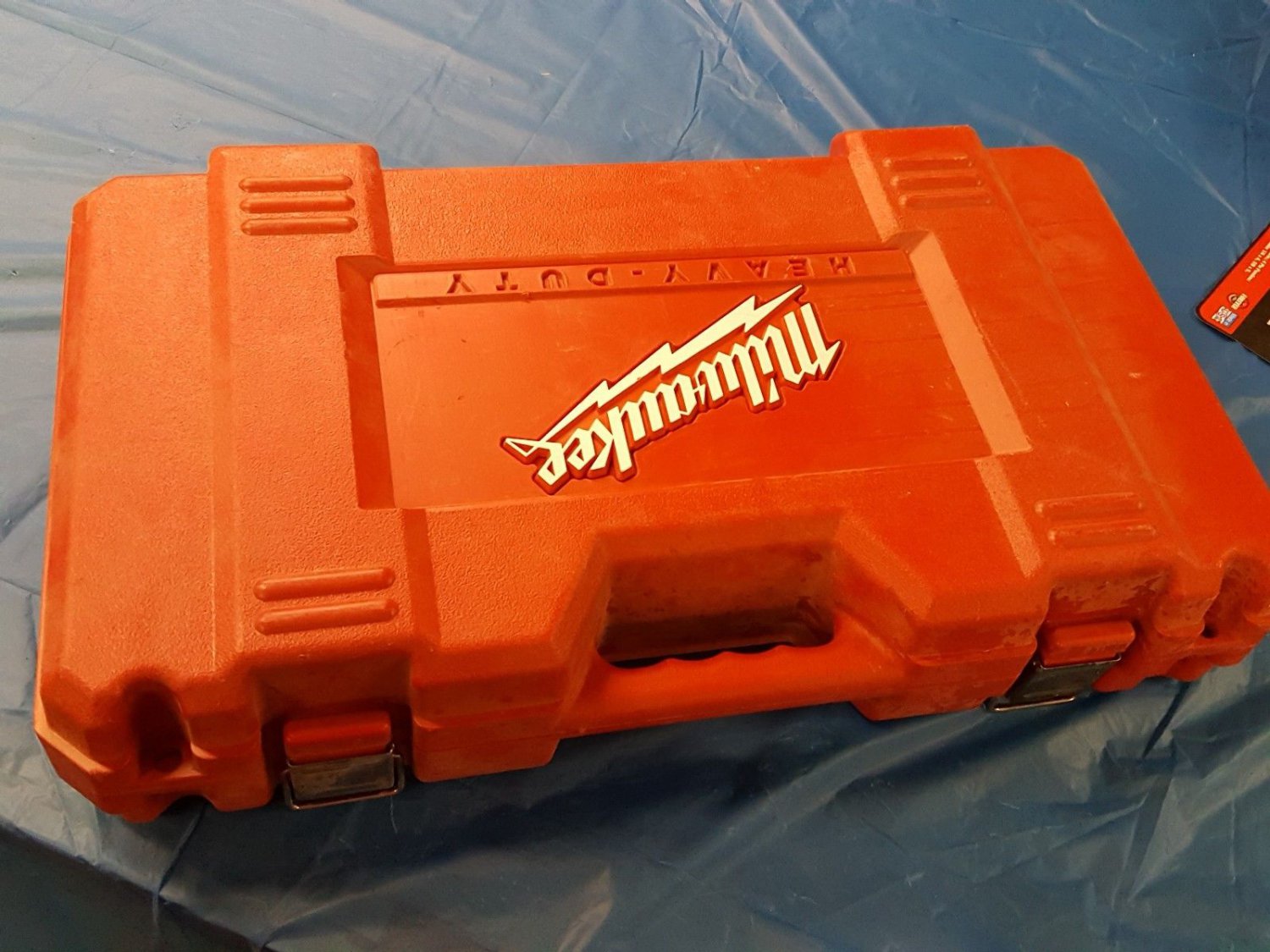 Milwaukee Heavy Duty Hammer Drill Kit Empty Storage Case Only Box Nice!