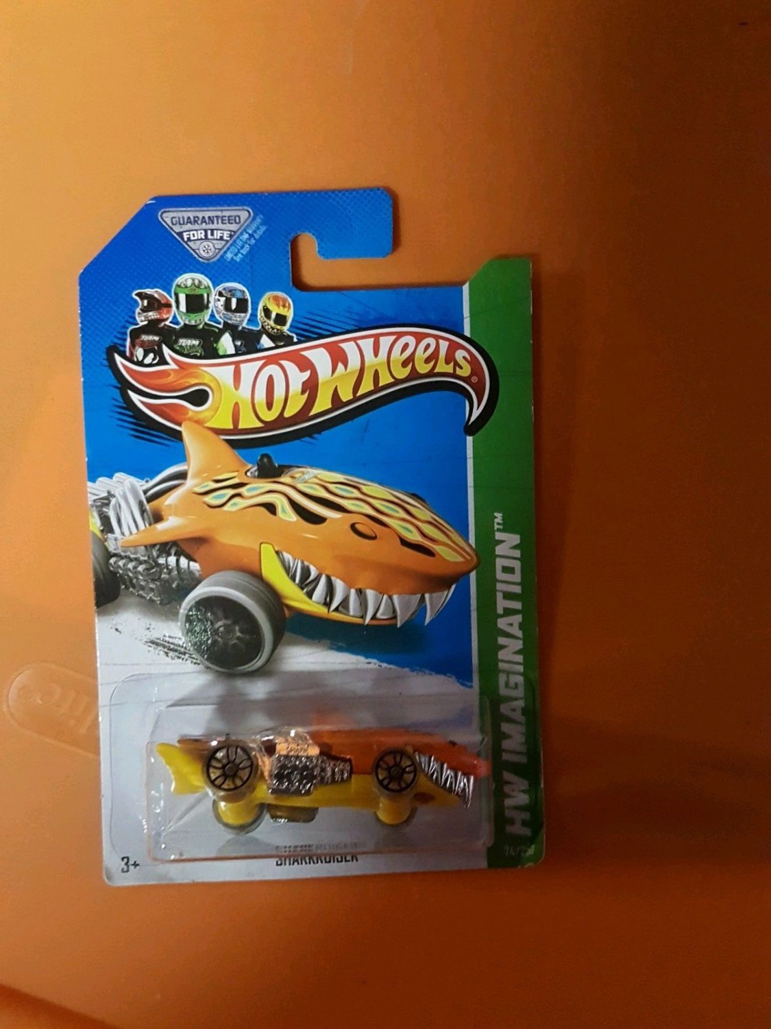 HW HOT WHEELS 2013 HW IMAGINATION #74/250 SHARKCRUISER HOTWHEELS ORANGE ...