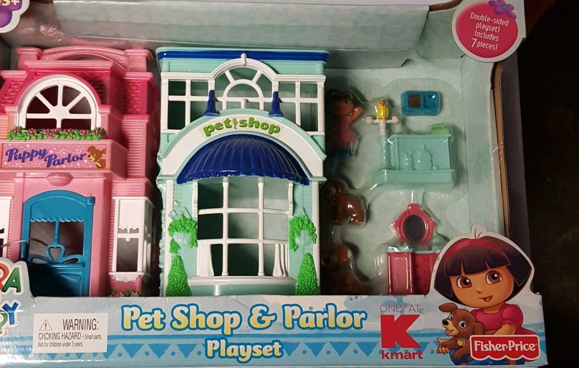 Petshop Pack K Mart Exclusive Pet House Includes 9 Pets 2009