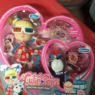 CUTIE POPS Poseable FASHION DOLL STARR & PET STAR DOG CLOTHES SHOES eyes LOT