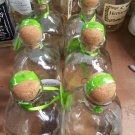Patron Silver Tequila 100% De Agave 750 ml 750 Empty Bottle Blown Glass lot of 6