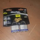 2-pack  Master Lock  Laminated Padlock Same Key