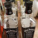 Lot Of 6 Empty 1.75 Liter Jack Daniels # 7 Bottles  1.75 Liters L Bottle
