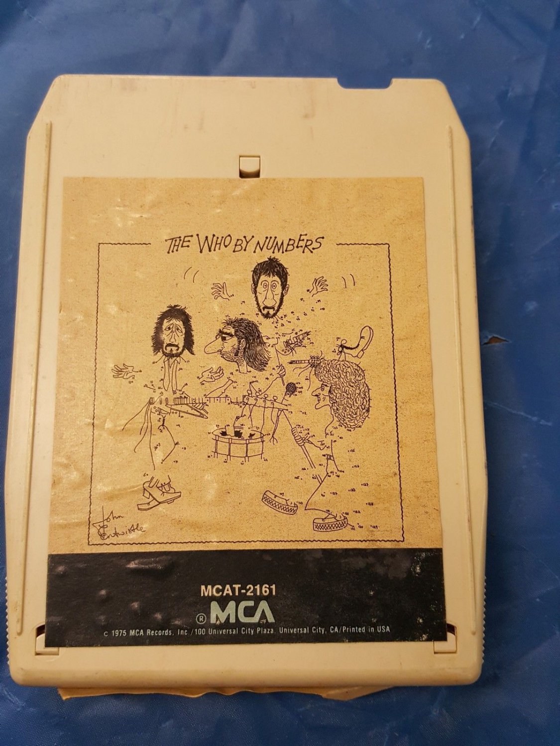 The Who By Numbers 8 Track Tape 1975 MCA # MCAT2161