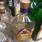 CROWN ROYAL 1.75 liter EMPTY LIQUOR BOTTLES GLASS WITH CAPS crafts craft arts