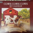 LANG LOWELL HERRERO ARTWORK 2017 COWS COWS COWS FULL SIZE CALENDAR Excellent