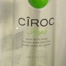 Empty 1 Liter Ciroc apple Vodka Bottles, With Caps arts crafts craft glass