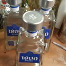 Tequila  1800 Silver 1.75 liter  Empty Liquor Bottle Rectangular With Cap