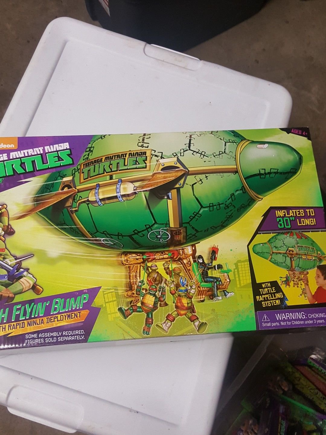 Teenage Mutant Ninja Turtles Turtle Blimp Vehicle  BRAND NEW FREE SHIP