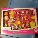 Kid Connection glamour girls and puppies playset 24 pieces