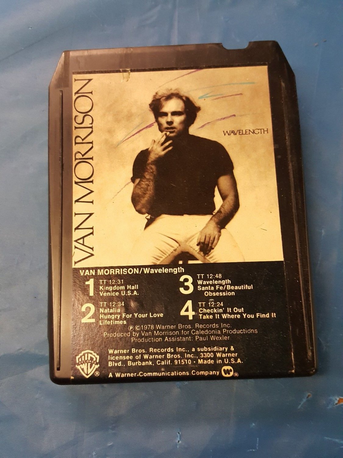 Vintage  VAN MORRISON WAVELENGTH 8 Track