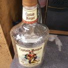 Empty Glass Captain Morgan Spiced Rum Bottle 1.75 Liter Arts Crafts Projects