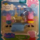 Peppa Pig Ice Cream Time 3 inch figure 2-pack Jazwares 926160