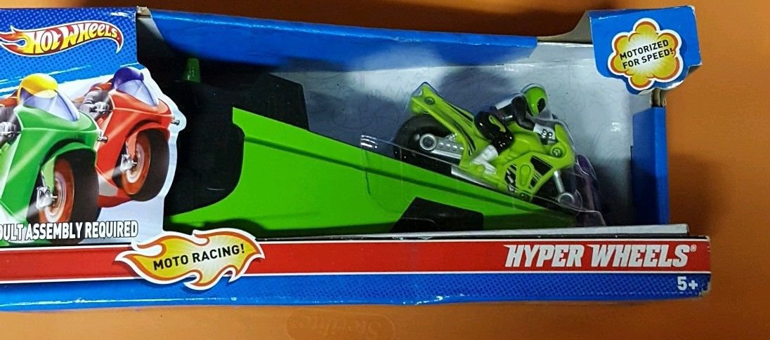 Hot Wheels Race Hyper Wheels Motorcycle Launch Racers