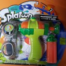 WORLD OF NINTENDO SPLATOON SPLATTERSHOT MINI GUN SET  JAKKS PACIFIC NEW!!