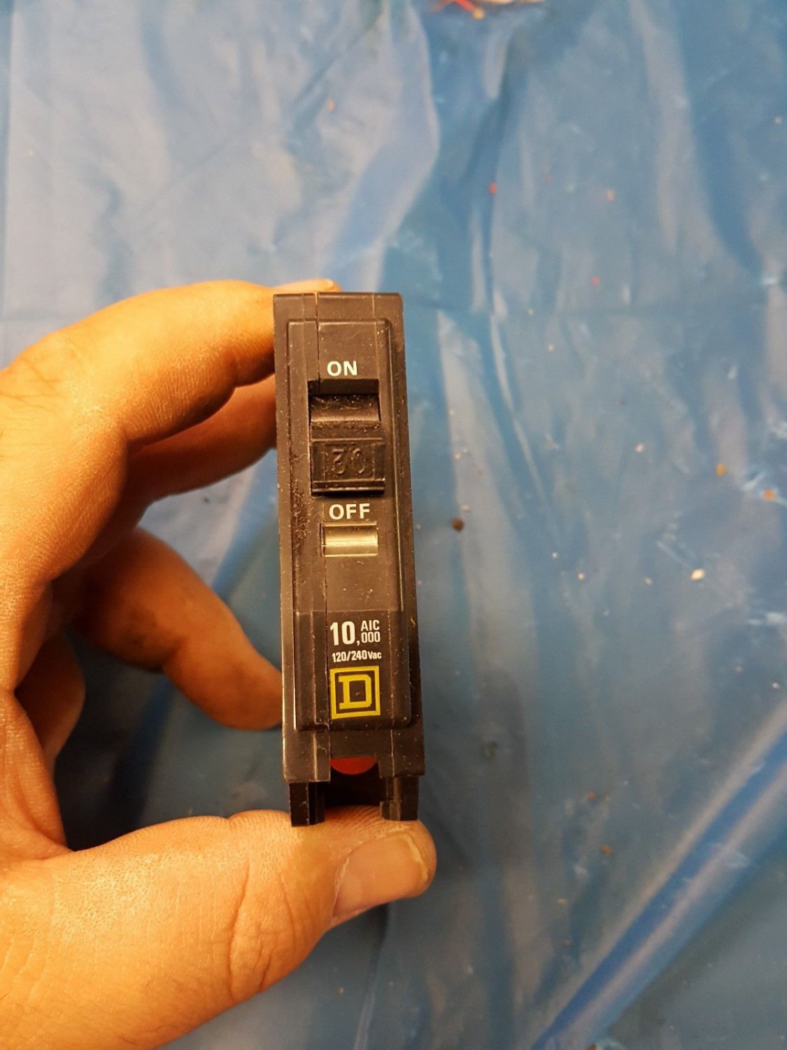 SQUARE D 30AMP 120/240V 1POLE TYPE QO CIRCUIT BREAKER