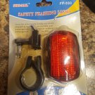 LED Tail Light Red Walking Jogger Skier Hike Bike multi Flasher Function