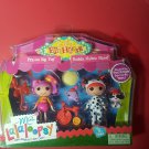 Mini Lalaloopsy Silly Funhouse Peanut Big Top and Ember Flicker Flame