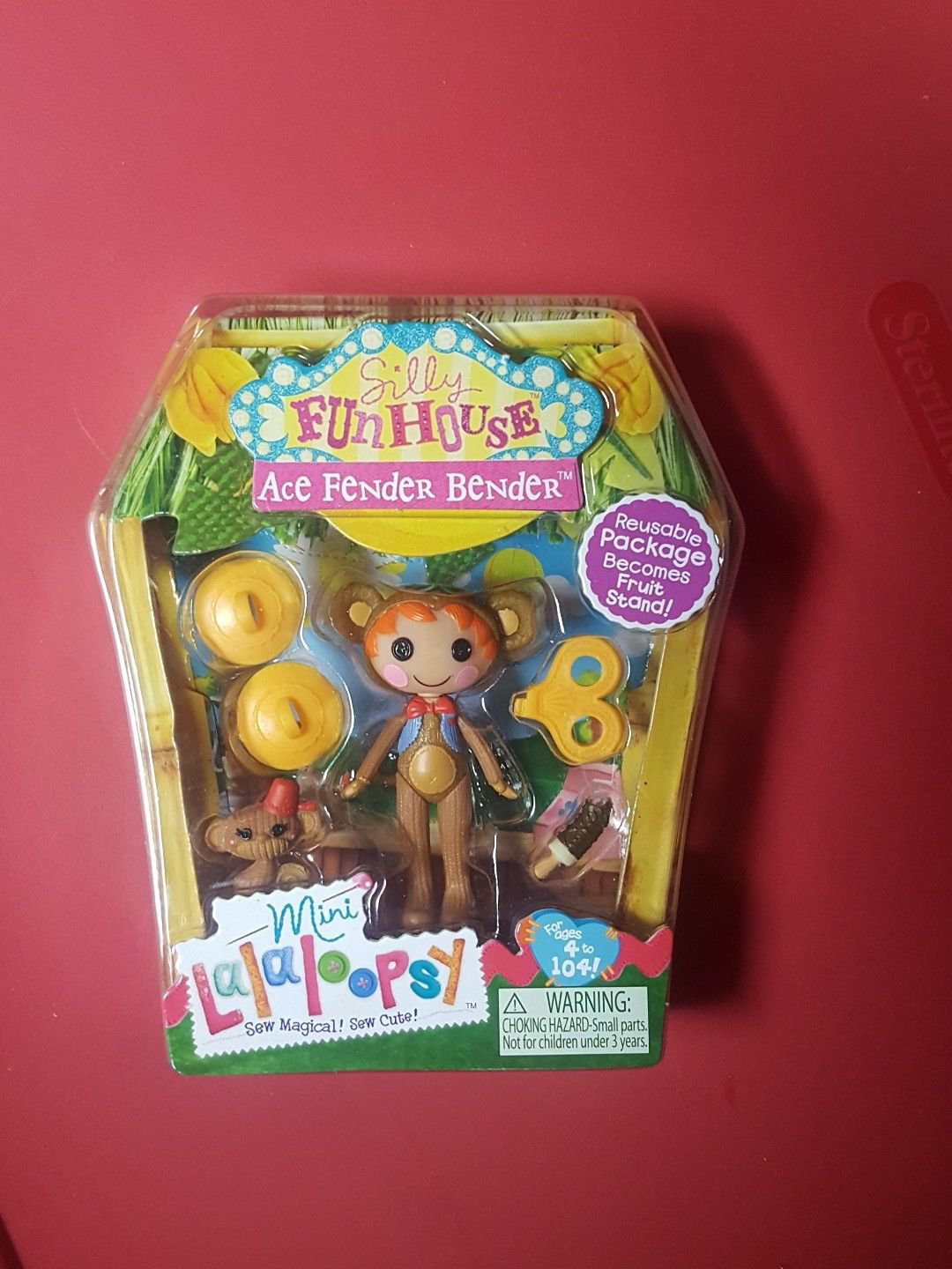 MINI LALALOOPSY SILLY FUN HOUSE-ACE FENDER BENDER # 2 OF SERIES 10